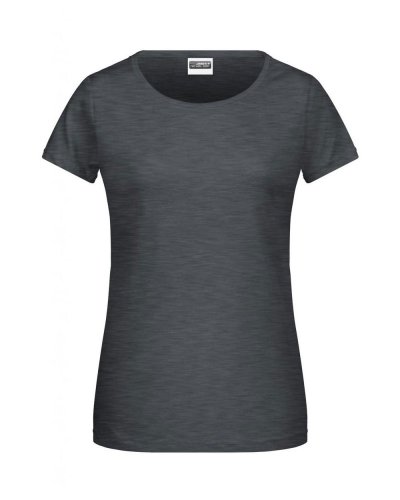 Ladies' Basic-T Black-Heather