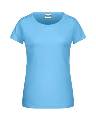 Ladies' Basic-T Sky Blue