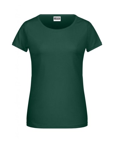 Ladies' Basic-T Dark Green