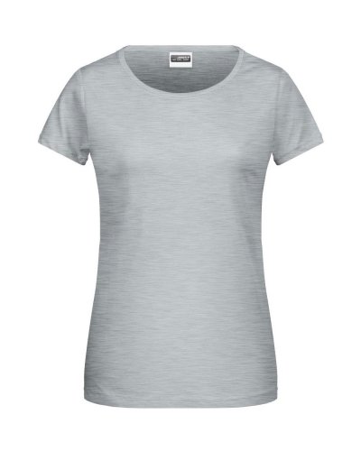 Ladies' Basic-T Grey Heather