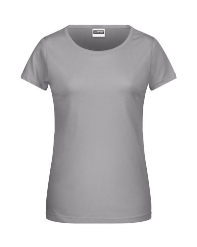 Ladies' Basic-T Steel-Grey