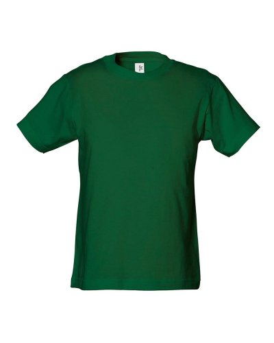 Junior Power Tee Forest Green