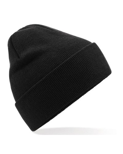 Recycled Original Cuffed Beanie Black
