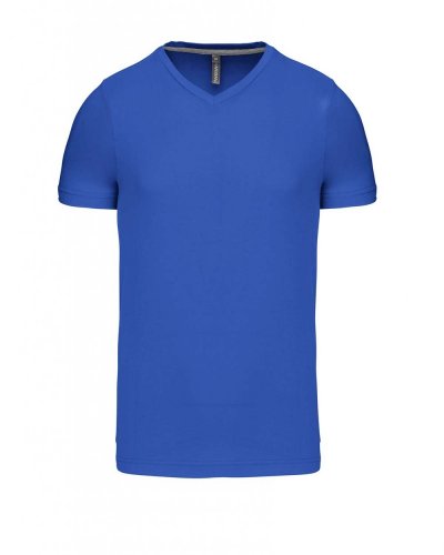 T-shirt uomo manica corta scollo a V Light Royal