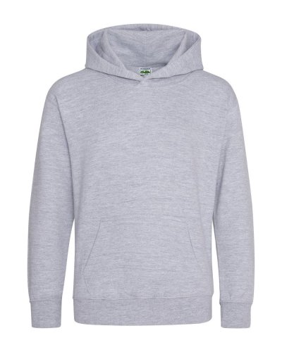 Kids Organic Hoodie Heather Grey