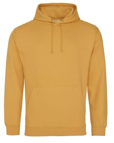 Organic Hoodie Mustard