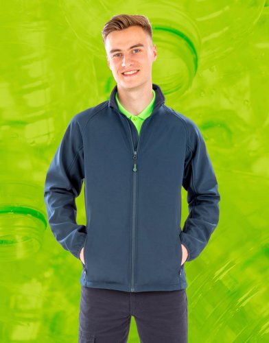 Men's Recycled 2 Layer Printable Softshell Jacket