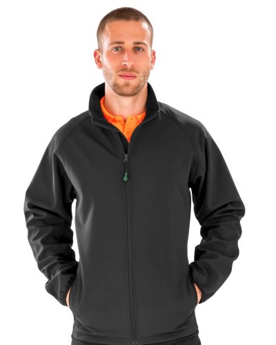 Men's Recycled 2 Layer Printable Softshell Jacket