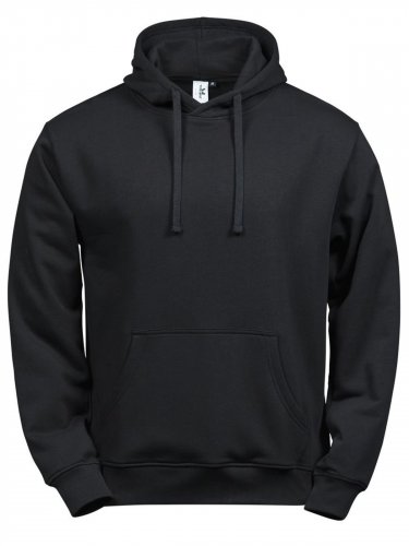 Felpa con cappuccio Power Black