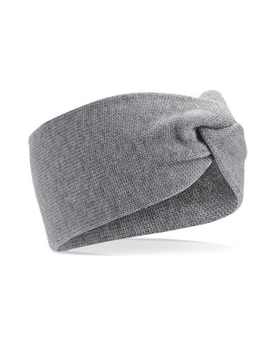 Fascia in maglia ritorta Grey Marl