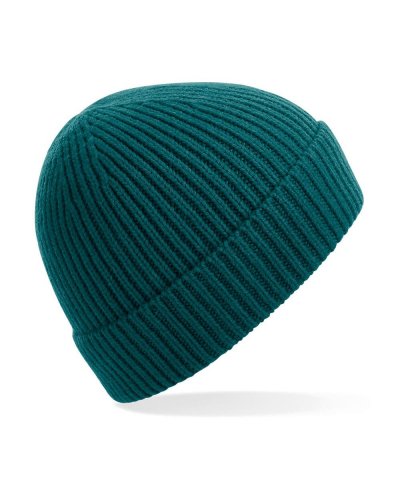 Berretto a costine Engineered Ocean Green