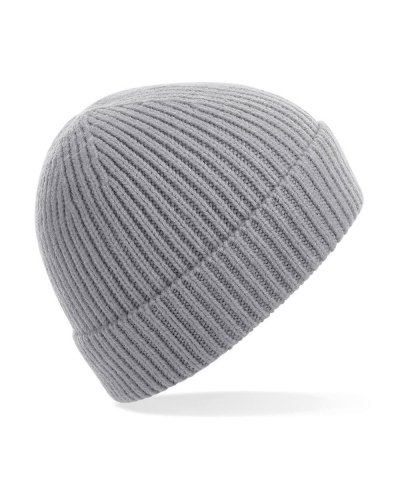Berretto a costine Engineered Light grey