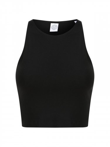 Womens Cropped Top Black
