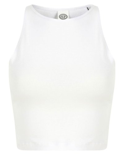 Womens Cropped Top White