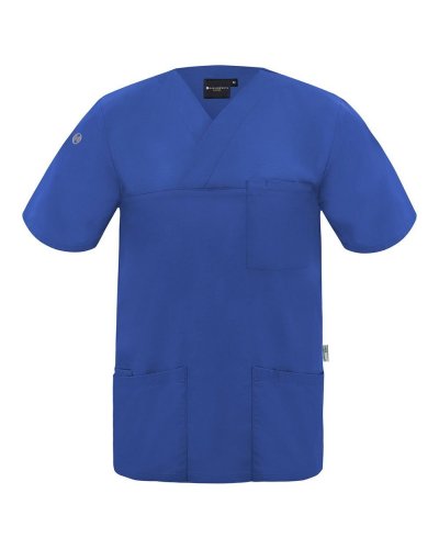 Mens Slip-on Tunic - Essential Royal blue