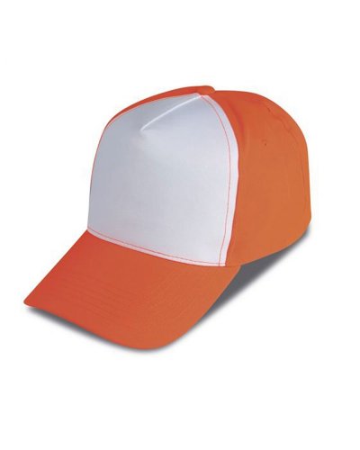 Cappellino Golf 5 pannelli bicolore
