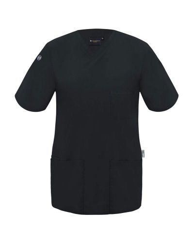 Ladies Slip-On Tunic - Essential Black