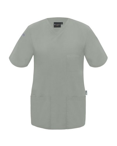 Ladies Slip-On Tunic - Essential Platinum grey
