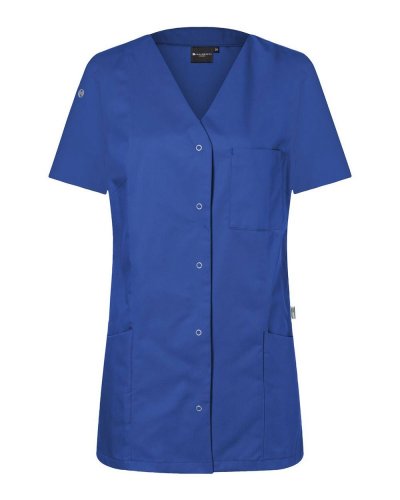 Ladies Work Smock With Press Studs - Essential Royal blue