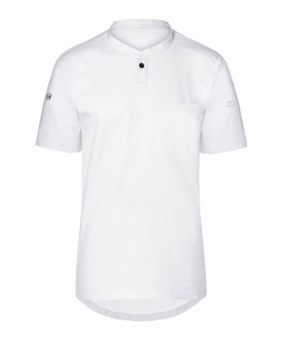 Ladies Short-Sleeve Work Shirt Performance White