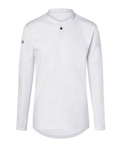 Ladies Long-Sleeve Work Shirt Performance White