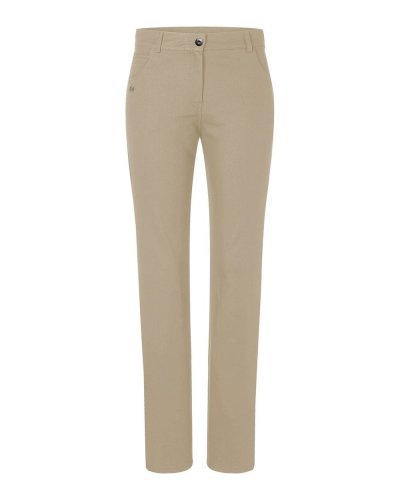 Ladies Five-Pocket-Pants Pebble grey