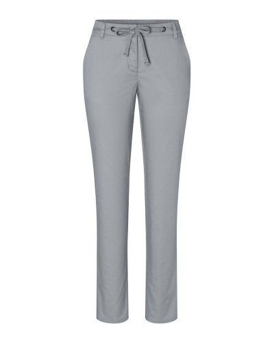 Ladies Chino Trouser Modern Stretch Grey steel
