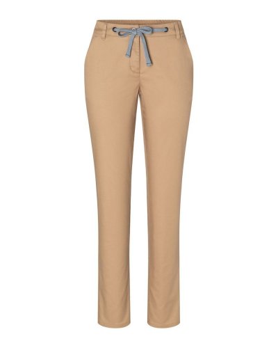 Ladies Chino Trouser Modern Stretch Sahara