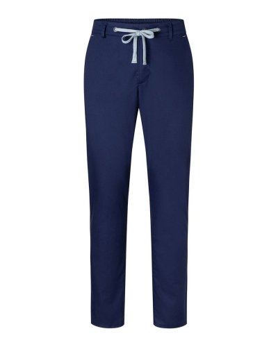 Mens Chino Trouser Modern Stretch Navy