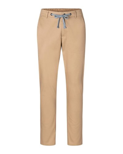Mens Chino Trouser Modern Stretch Sahara