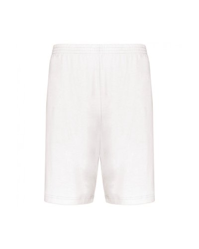 Pantaloncini uomo in jersey White