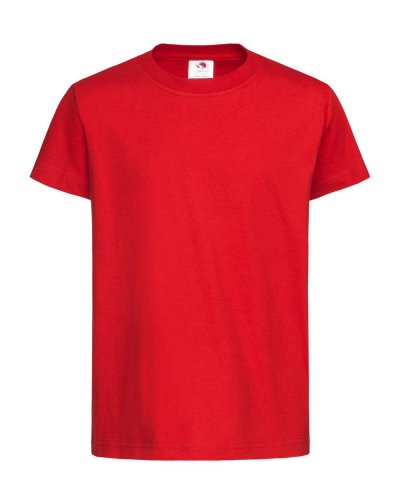 T-shirt Kids Organic Classic Scarlet Red