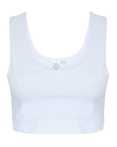 Women's Fashion Crop Top White/white