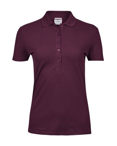 Polo donna Luxury Stretch Wine