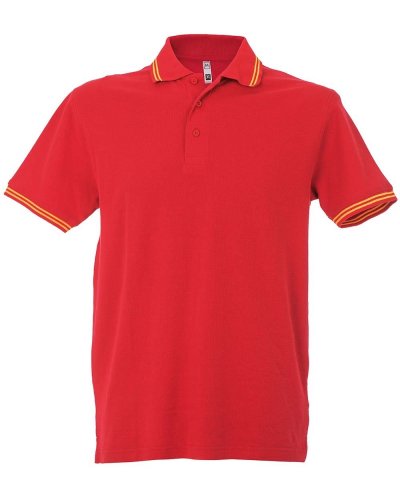 Polo Paris Man Red / Yellow