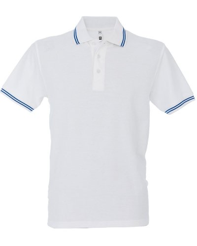 Polo Paris Man White/royal
