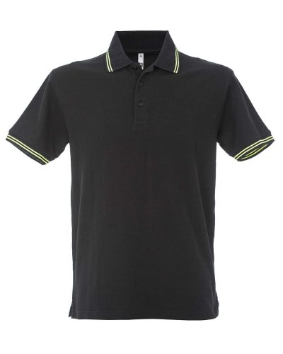 Polo Paris Man Black / Yellow
