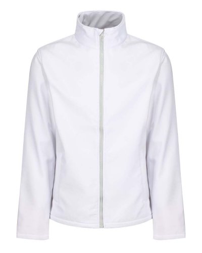 Softshell Ablaze Printable White/Light Steel