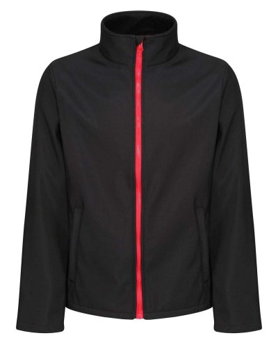 Softshell Ablaze Printable Black/Classic Red