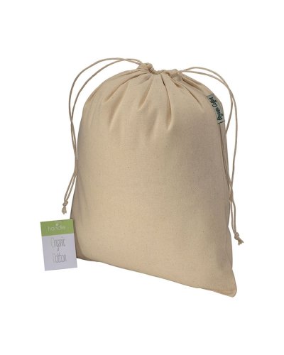 Sacchetto regalo in cotone organico