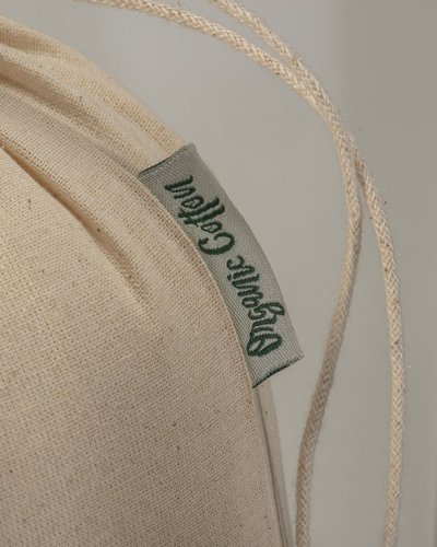 Sacchetto regalo in cotone organico