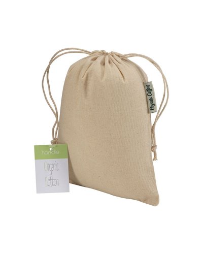 Sacchetto regalo in cotone organico