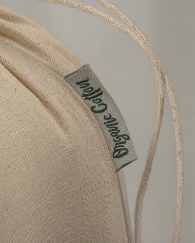 Sacchetto regalo in cotone organico