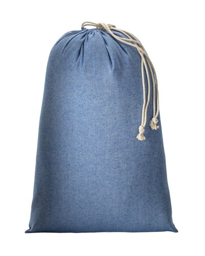 Sacchetto regalo in cotone riciclato Blu Royal