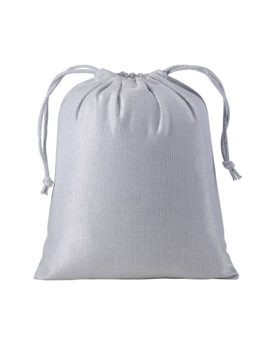 Sacchetto regalo in cotone organico Bianco