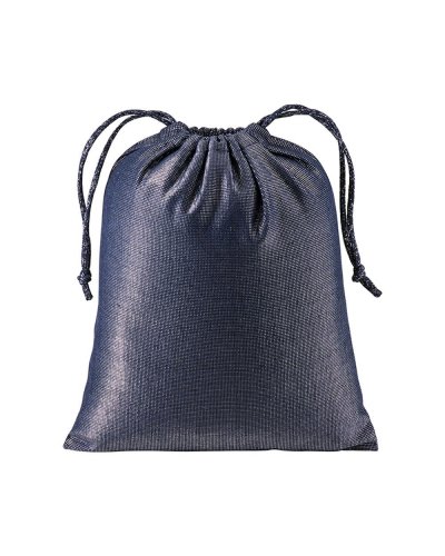 Sacchetto regalo in cotone organico Blu scuro