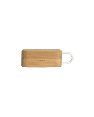 Auricolari wireless e bluetooth 5.0 in bamboo