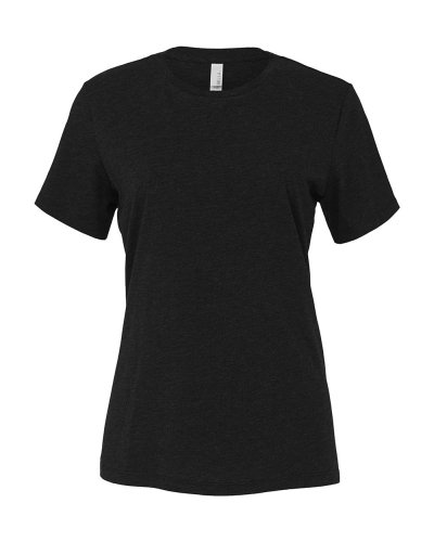 T-shirt Donna Relaxed Jersey Black Heather