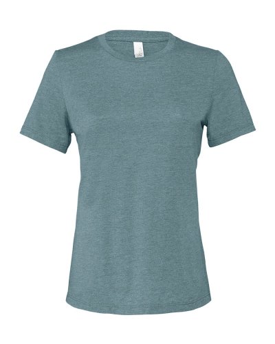 T-shirt Donna Relaxed Jersey Heather Deep Teal