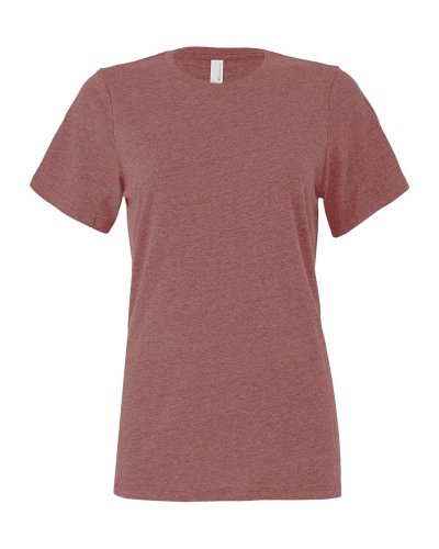 T-shirt Donna Relaxed Jersey Heather Mauve